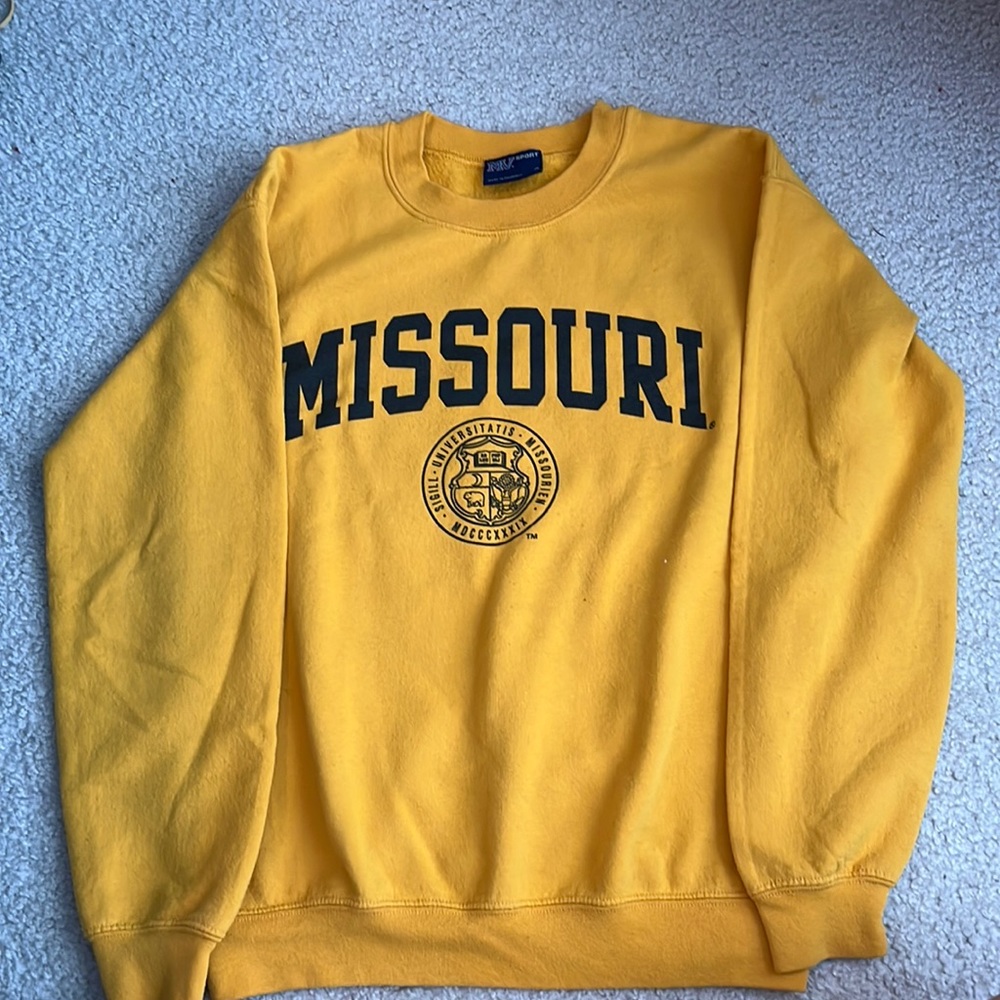 University of Missouri crew neck